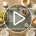 Artoid Mode Sage Green Farmhouse Table Runner 13x72 Inch - Rustic Kitchen Decor
