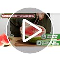 Stainless Steel Watermelon Cutter Slicer Tool with Ergonomic Handle - Watermelon Cutter