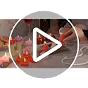 Heart-Shaped Low Temperature Candles - 6 Pcs Red Tea Lights