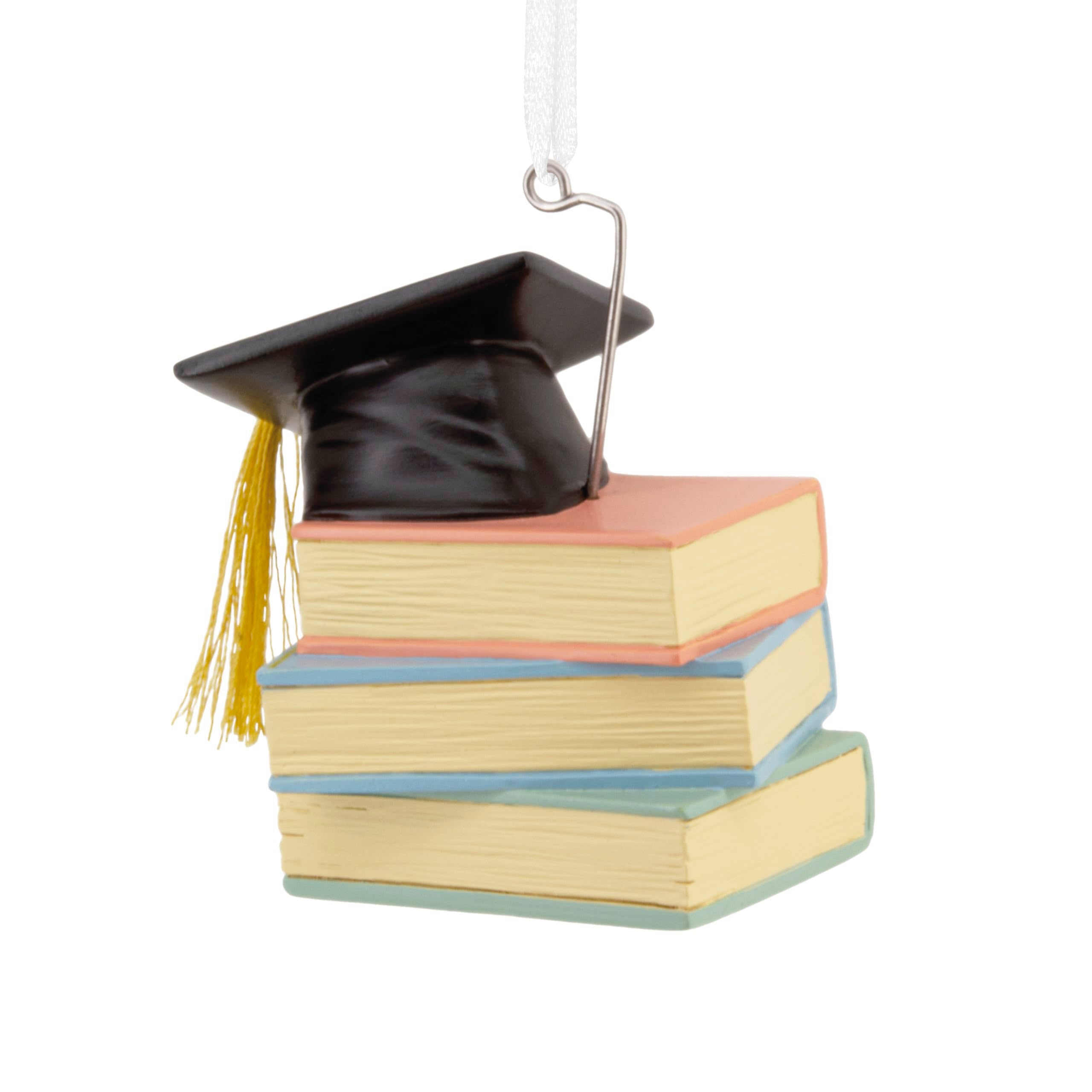 Hallmark Graduation Cap and Books Class of 2025 Christmas Ornament, Graduation Gifts