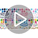 Ouddy Life Pink & White Birthday Decorations Set - Banner & Honeycomb Balls
