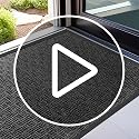 Mibao Heavy Duty Outdoor Door Mat - 29.5" x 17" Waterproof Welcome Mat
