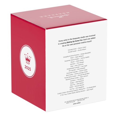 Hallmark Keepsake Christmas Ornament 2025, Baking Up Some Fun, Gifts for Friends and Family