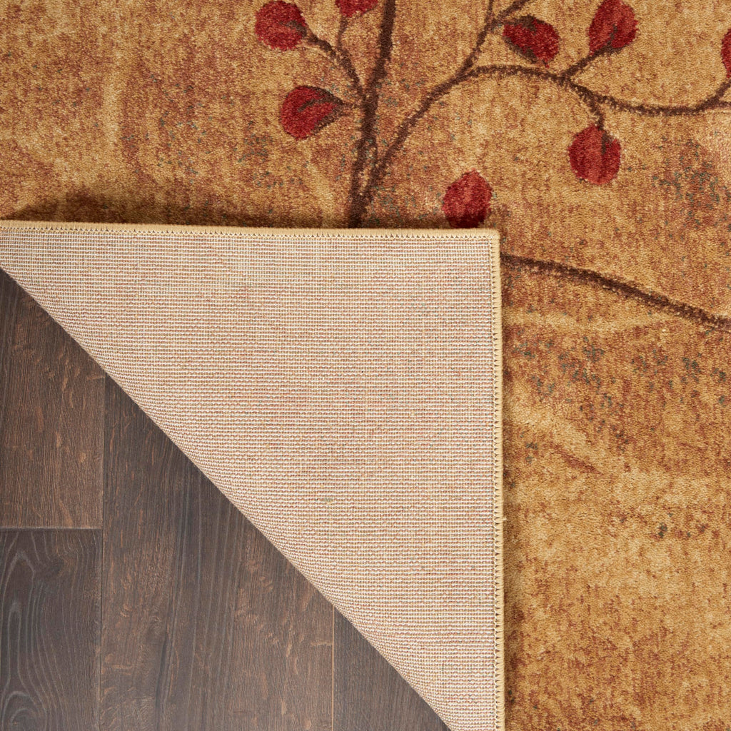 Nourison Home Somerset Latte 2'3" x 10' Area Rug - Easy Clean, Non Shedding, Bed Room, Living Room, Dining Room, Kitchen (10' Runner)