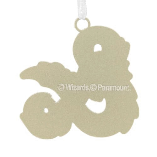 Dungeons & Dragons Honor Among Thieves Christmas Ornament - Metal Dragon Ampersand