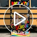 Back to School Photo Booth Props Frame - 3.2 ft x 5.9 ft Classroom Decor