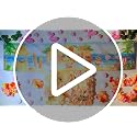 Aloha Luau Party Banner - Tropical Hawaiian Decor for Summer