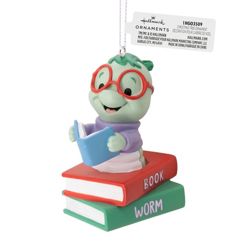 Hallmark Bookworm Christmas Ornament
