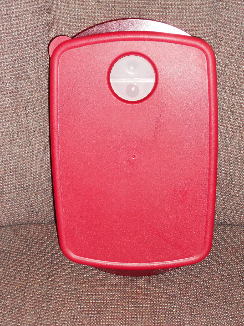 Tupperware Rock N Serve Large Shallow Ruby