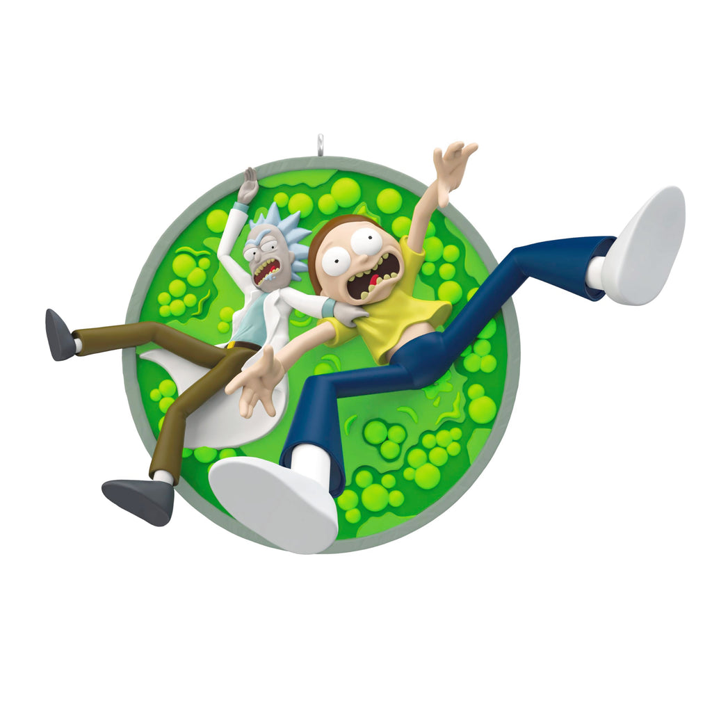Hallmark Keepsake Christmas Ornament 2024, Rick and Morty "The Vat of Acid", Cartoon Gifts