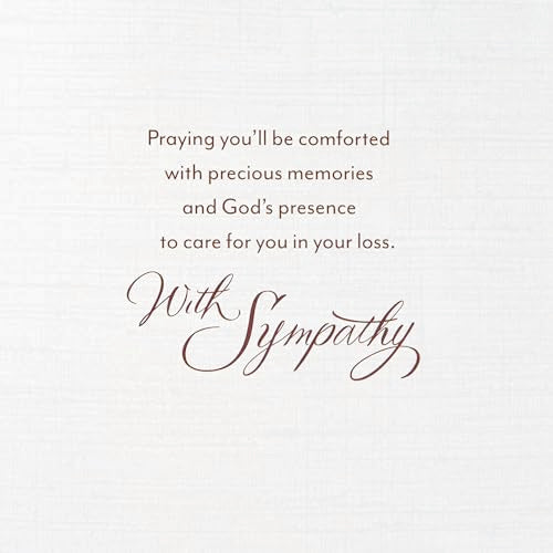 Hallmark Sympathy Greeting Card - They Leave Footprints