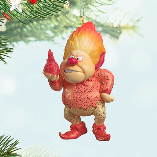 Hallmark Keepsake Christmas Ornament 2025, The Year Without a Santa Claus Heat Miser with Light, Christmas Movie Gifts