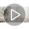 NICETOWN Beige Sheer Curtains 60"W x 63"L (Pack of 2) - Voile Window Treatment