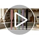 5-Piece Silicone Jar Spatula Set - Heat Resistant & Flexible Kitchen Scrapers