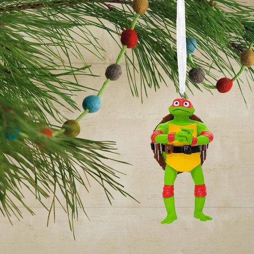 Hallmark Teenage Mutant Ninja Turtles Ornament - Raphael Mutant Mayhem Design for Holiday Decor