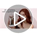 CTIME Makeup Brush Holder with Lid - 5-Compartment Organizer