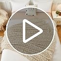 Pink Fleece Throw Blanket for Couch Sofa 60x80 Inches - All Seasons Cozy & Soft
