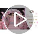 Bride To Be Banner - Pre-Strung Gold Glitter Wedding Decor