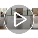 Mecko Ultra Thin Bath Mat 16"x24" - Light Grey, Quick Drying