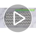 Shark Steam Mop Replacement Pads - 3 Pack Microfiber with Scrub Strips
