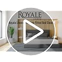 Royale Linens Queen Fitted Sheet - Ultra Soft Brushed Microfiber, White