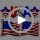 Patriotic 4th of July Balloon Set - USA Letter & Star Balloons