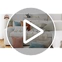 ZSkogur Coral Chenille Throw Pillow Covers 16x16 Inch (Set of 2)